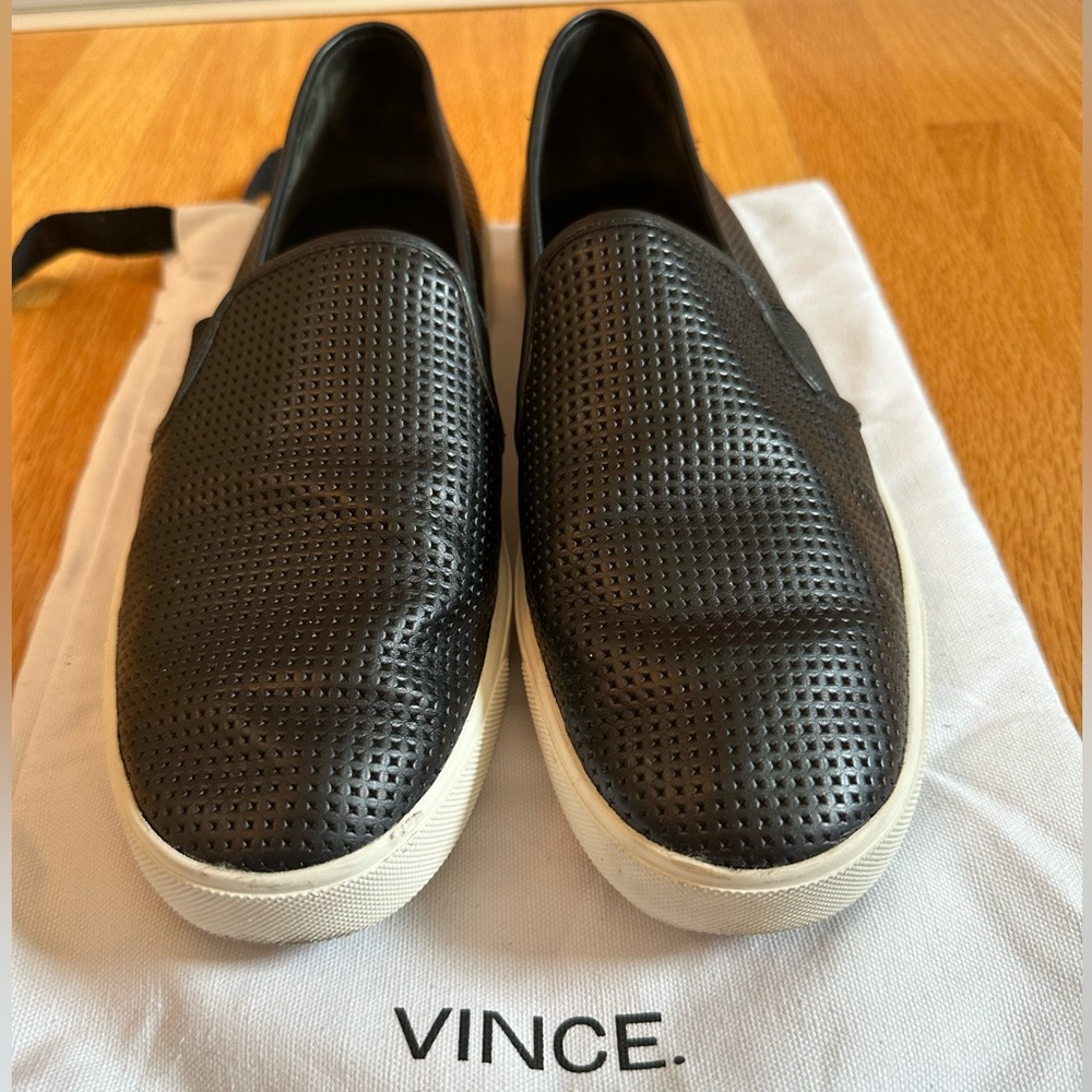 Vince Perforated Leather Blair Shoes